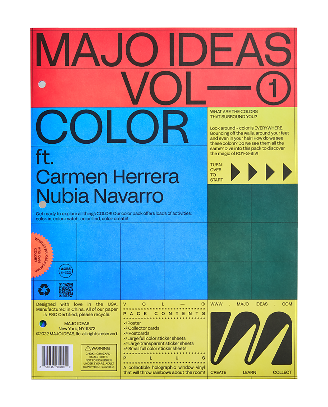 Majo Ideas Vol. 1: Color — front cover.