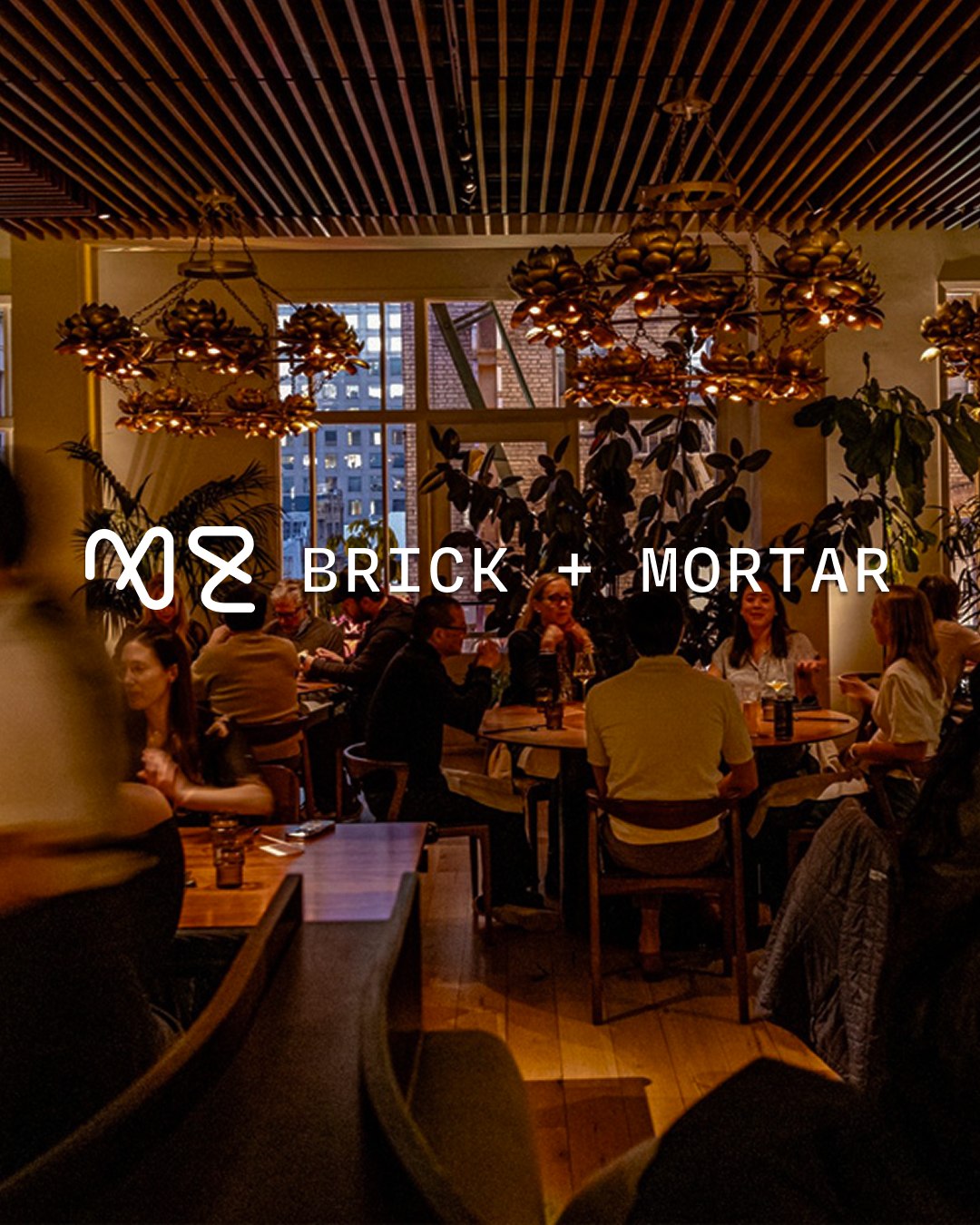 New Entity Instagram post: Brick + Mortar.