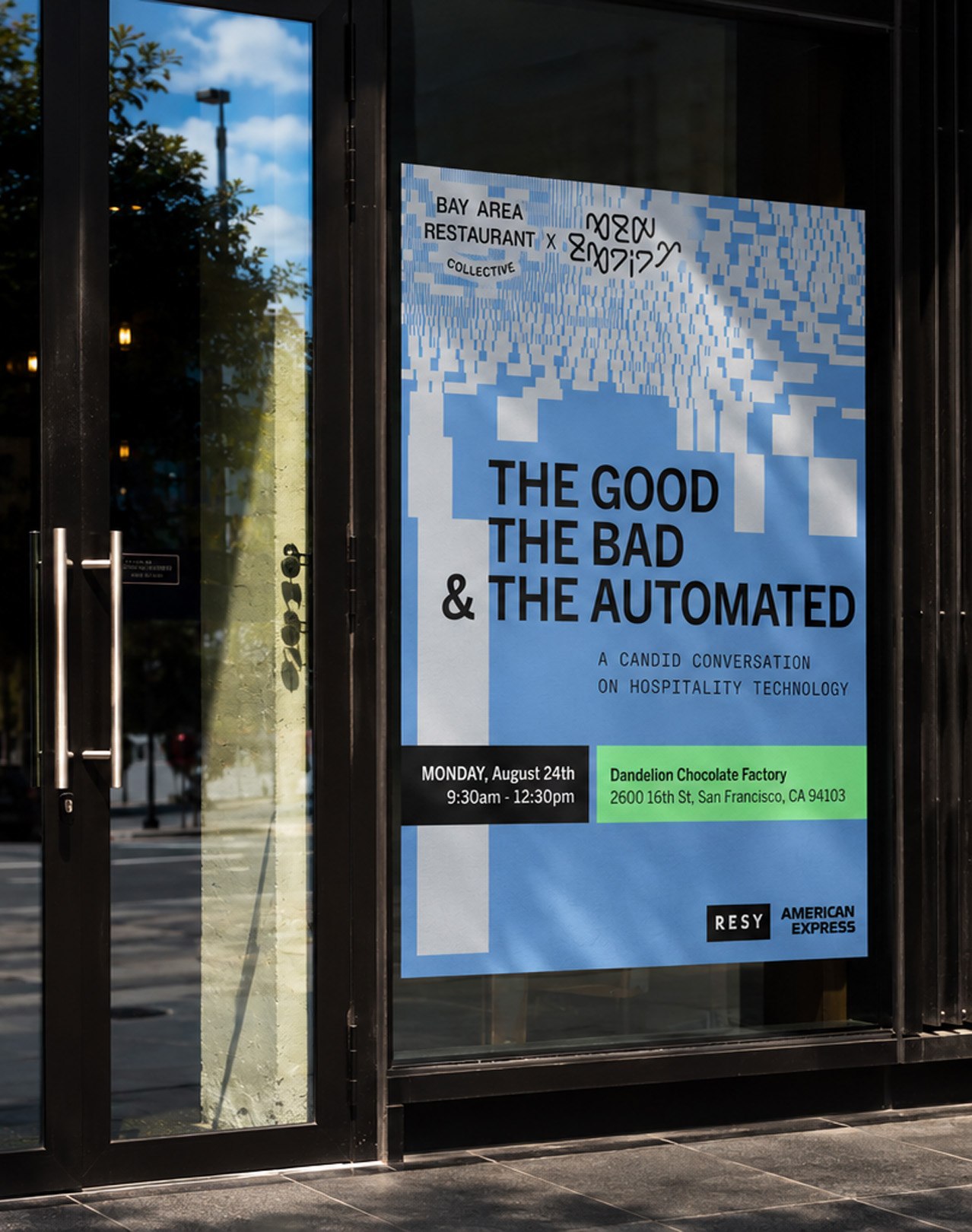 New Entity event poster: The Good, The Bad & The Automated.